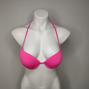 PINK Victoria's Secret Swim Top Pink Size Small